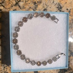 Touchstone Crystal- Sand Ice Bracelet